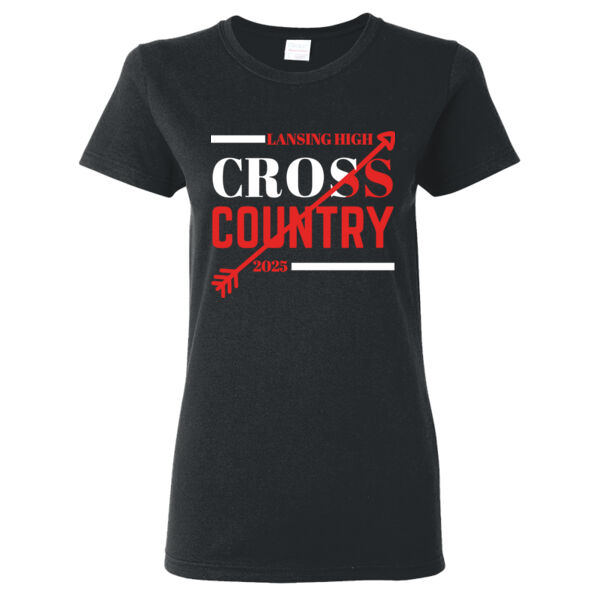 Lansing Cross Country - Heavy Cotton™ Women’s T-Shirt Thumbnail