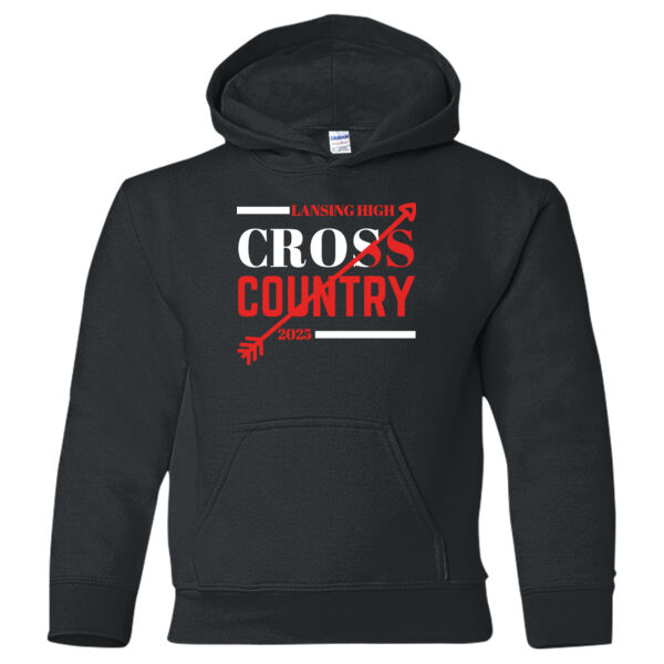 Lansing Cross Country - Heavy Blend™ Youth Hooded Sweatshirt Thumbnail