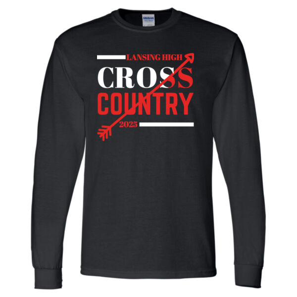 Lansing Cross Country - DryBlend® 50/50 Long Sleeve T-Shirt Thumbnail