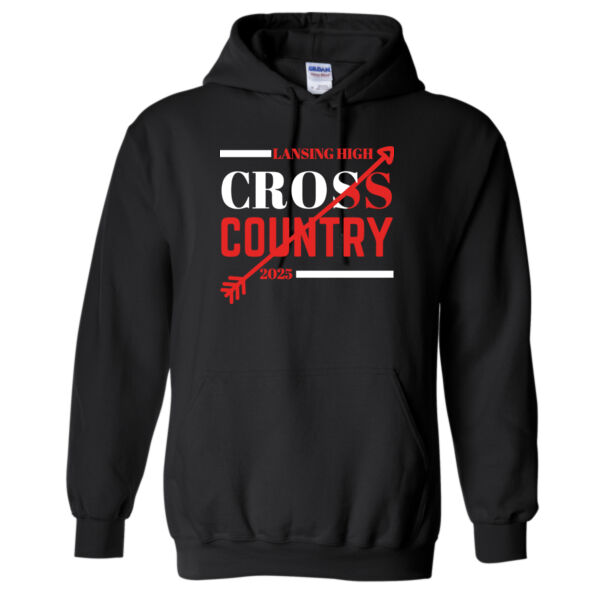 Lansing Cross Country - Heavy Blend™ Hooded Sweatshirt Thumbnail