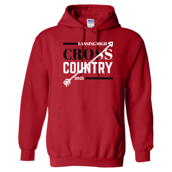 Lansing Cross Country - Heavy Blend™ Hooded Sweatshirt Thumbnail