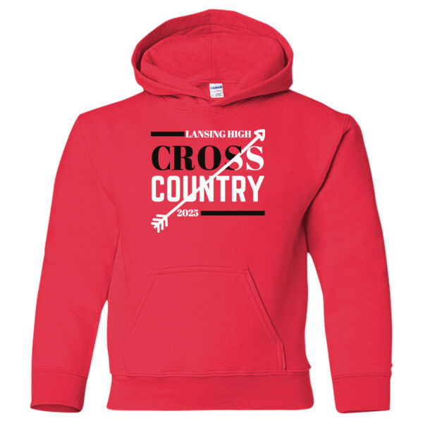 Lansing Cross Country - Heavy Blend™ Youth Hooded Sweatshirt Thumbnail