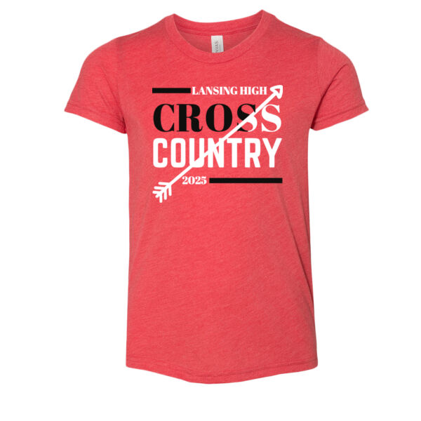 Lansing Cross Country - Youth Triblend Tee Thumbnail